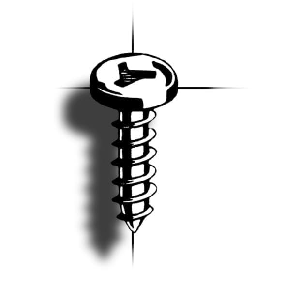 Picture of Self tapping sheet metal screw | Tri-Wing® | panhead