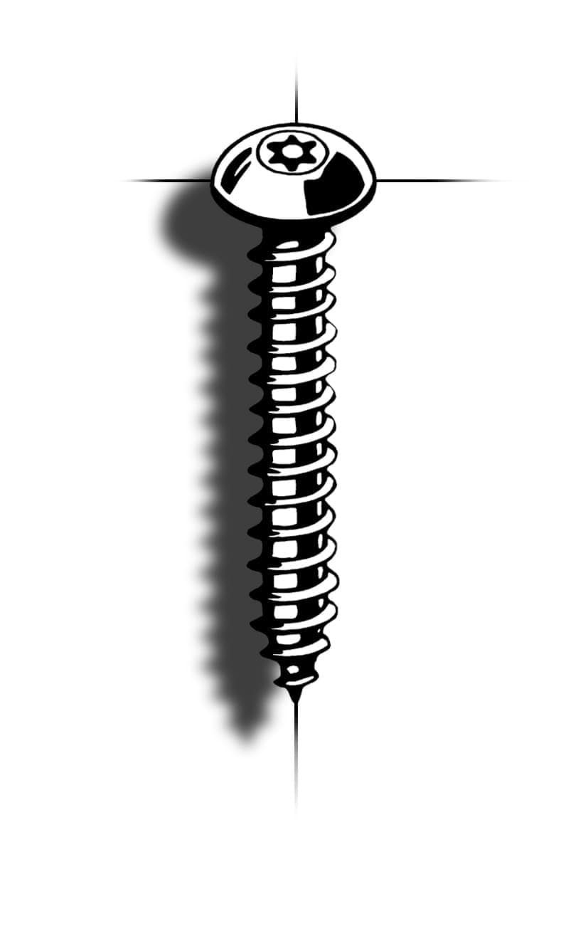 Bild von SecuFast 6-Lobe Pin 3,5 x 25 BH A2