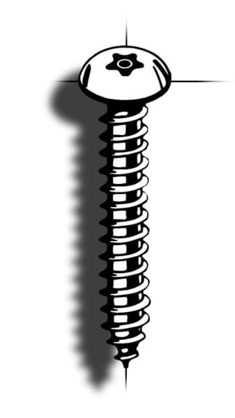 Picture of Self tapping sheet metal screw | Cinstar® | buttonhead
