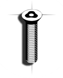 Picture of Machine screw | Tricle | flathead