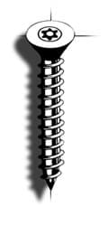 Picture of Self tapping sheet metal screw | 6-Lobe Pin | Flathead
