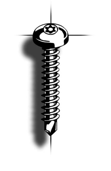 Afbeelding van SecuFast 6-Lobe Pin 4,2 x 13 PH steel zinc