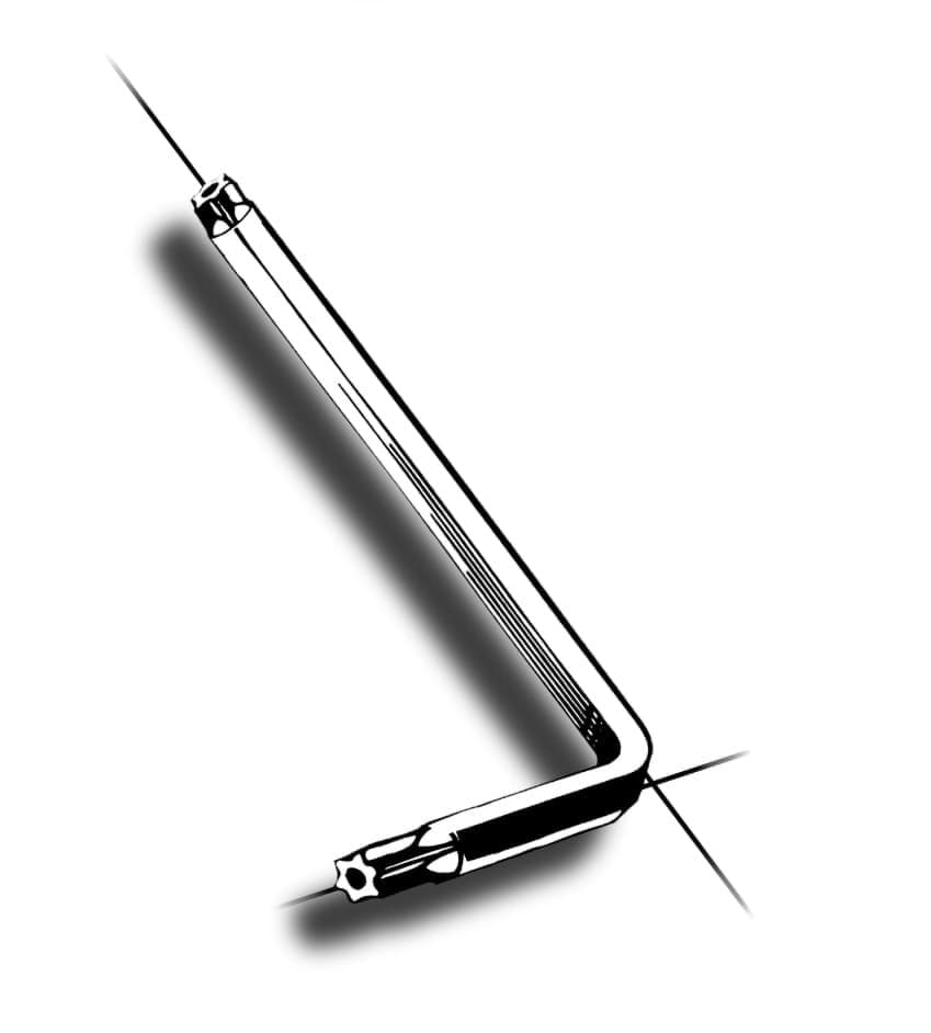 Picture of SecuFast 6-Lobe Pin L-Key TX-20