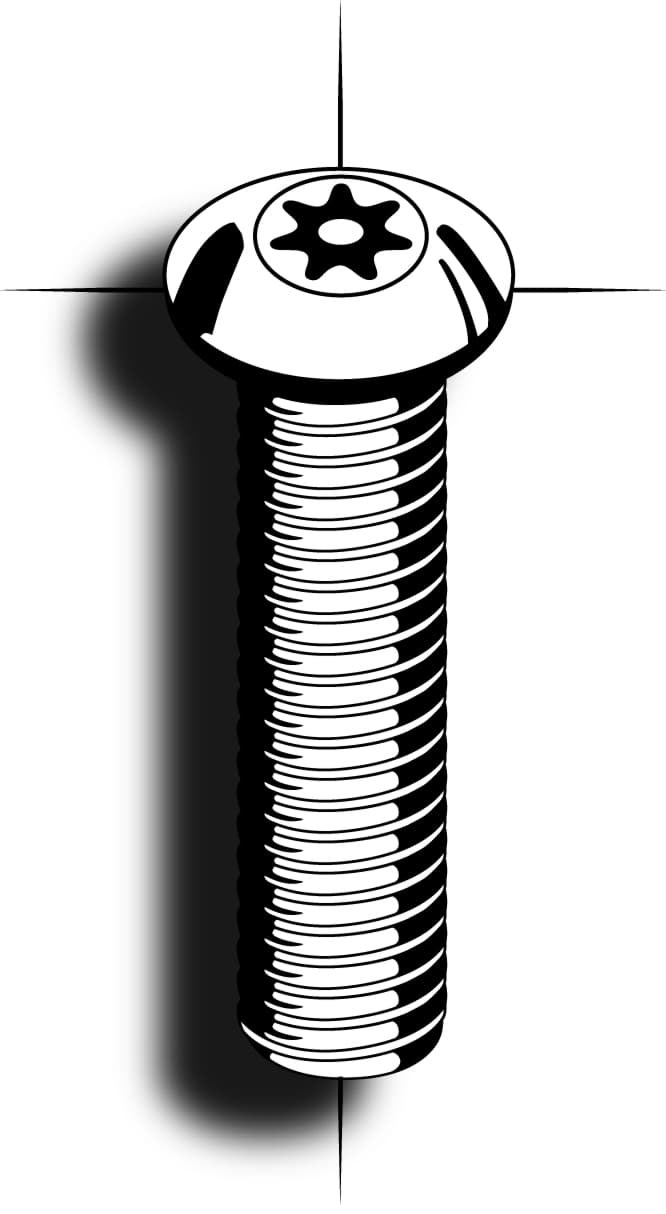 Bild von Metrische Schraube | 7-Star®| Flachrundkopf