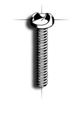 Picture of Machine screw | One Way | buttonhead